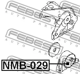 Febest NMB-029 Подушка двигателя
