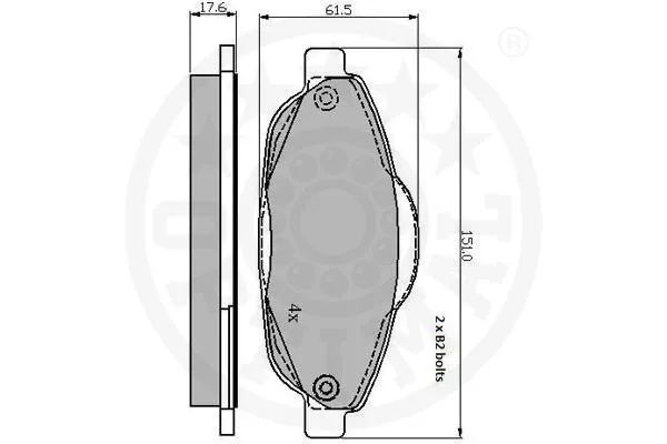 FEBI BILSTEIN 12340 Отбойник амортизатора