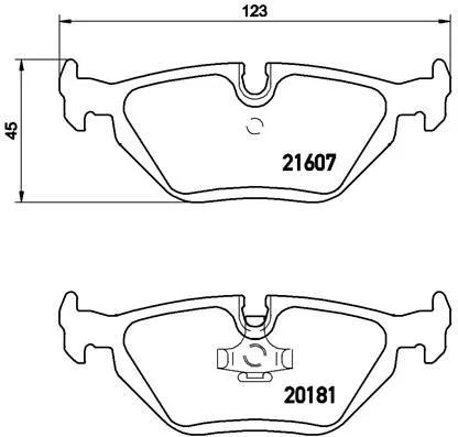 Brembo P06 013 Тормозные колодки