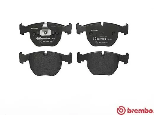 Brembo P06 021 Гальмівні колодки