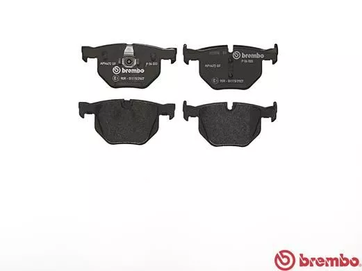 Brembo P06 033 Гальмівні колодки
