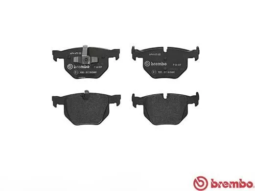 Brembo P06 039 Тормозные колодки