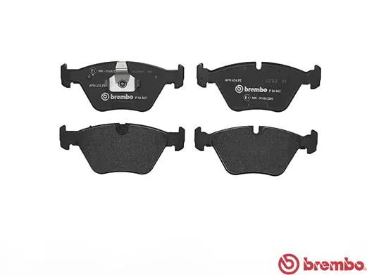 Brembo P06 043 Гальмівні колодки