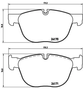 Brembo P06049 Тормозные колодки