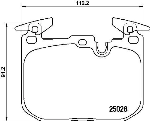 Brembo P06 088 Гальмівні колодки