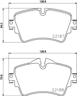 Brembo P06 092 Гальмівні колодки