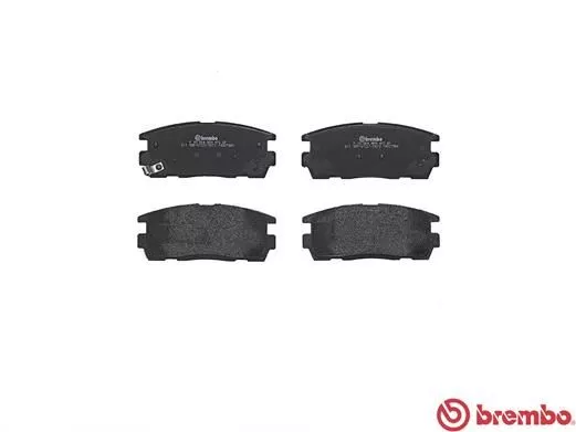 Brembo P10 004 Гальмівні колодки