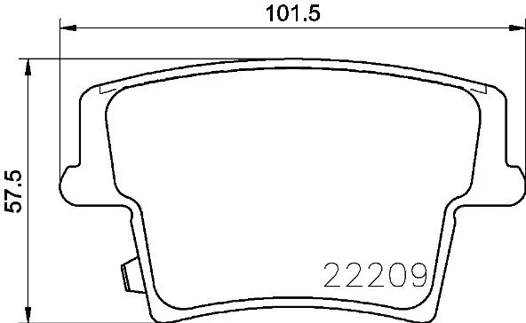 Brembo P11 040 Тормозные колодки