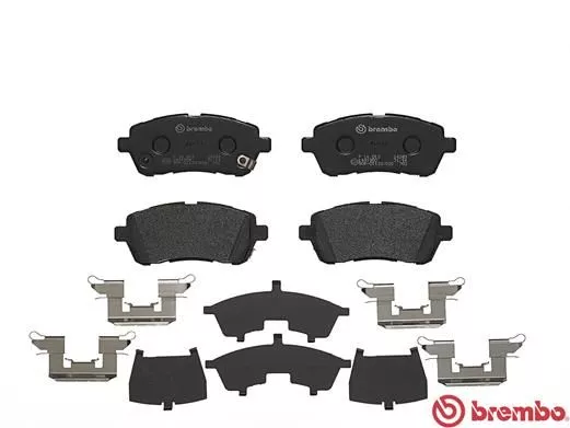Brembo P16 013 Гальмівні колодки