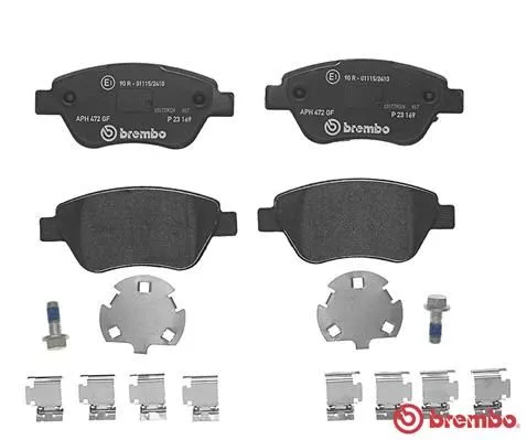 Brembo P 23 169 Гальмівні колодки