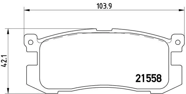 Brembo P24 025 Тормозные колодки