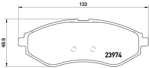 Brembo P24 048 Тормозные колодки