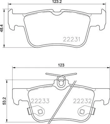 Brembo P24201 Тормозные колодки