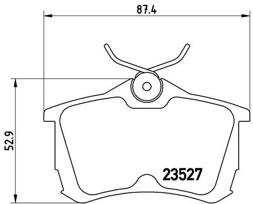 Brembo P28 030 Тормозные колодки