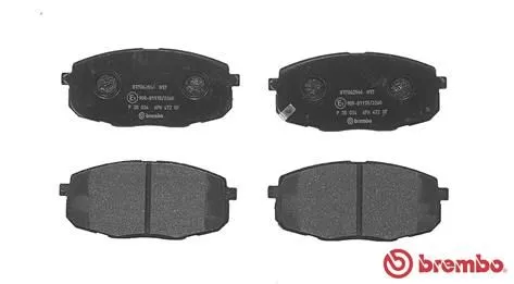 Brembo P30 034 Тормозные колодки