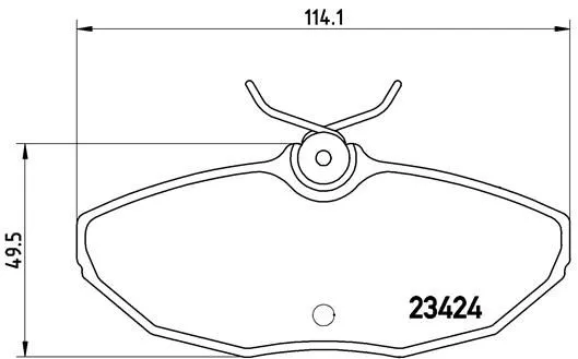 Brembo P36 013 Тормозные колодки