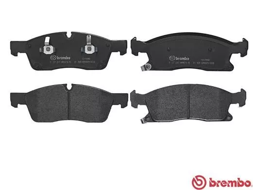 Brembo P37017 Гальмівні колодки