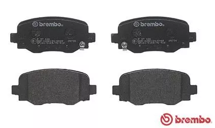 Brembo P37 020 Гальмівні колодки
