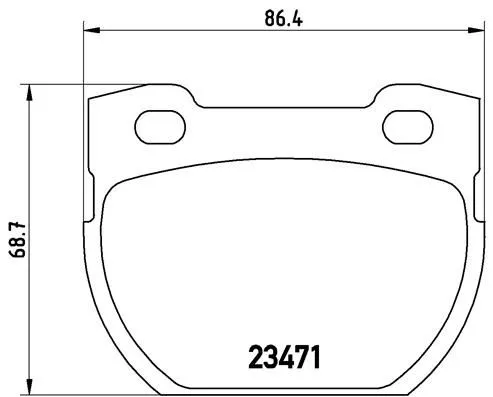 Brembo P44 006 Тормозные колодки