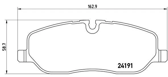 Brembo P44014 Гальмівні колодки