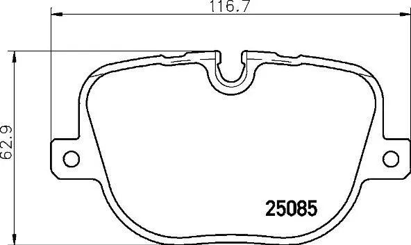 Brembo P44 025 Тормозные колодки