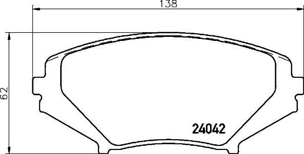 Brembo P49034 Тормозные колодки