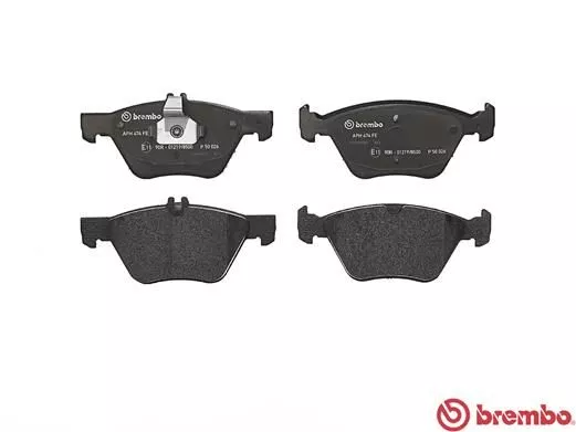 Brembo P50 026 Гальмівні колодки