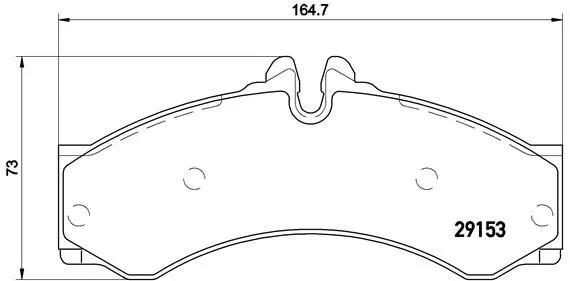 Brembo P50 028 Тормозные колодки