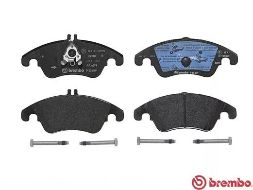 Brembo P50 069 Гальмівні колодки