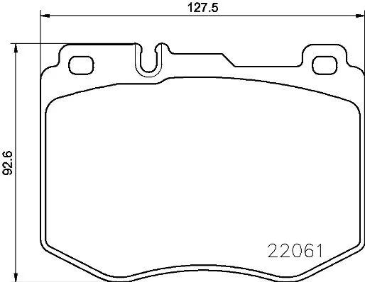 Brembo P50 120 Тормозные колодки