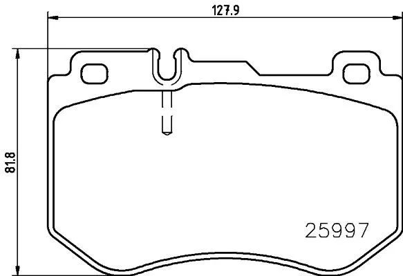 Brembo P50123 Гальмівні колодки