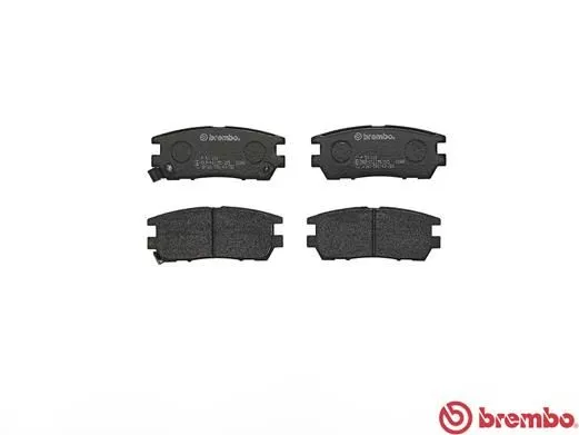 Brembo P54 018 Гальмівні колодки