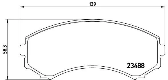 Brembo P54 029 Тормозные колодки