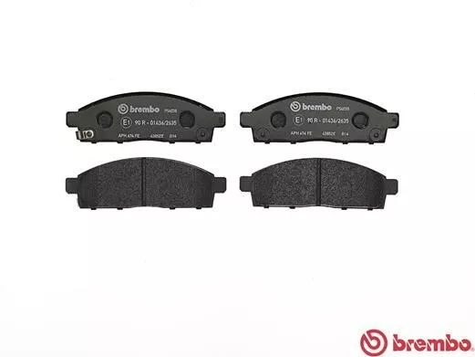 Brembo P54 038 Гальмівні колодки