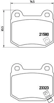 Brembo P56048 Тормозные колодки