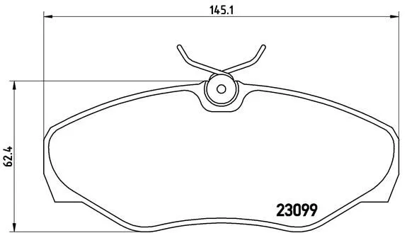 Brembo P56 061 Тормозные колодки