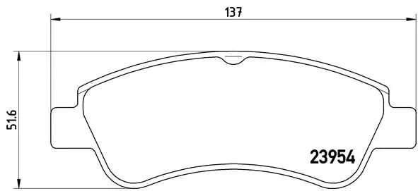 Brembo P61 066 Гальмівні колодки