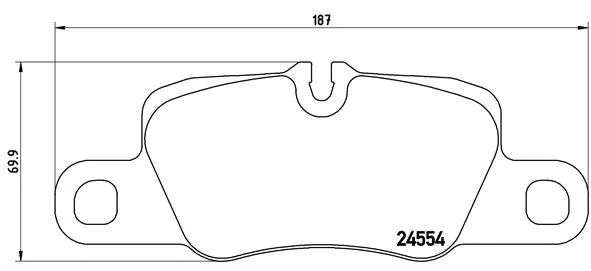 Brembo P65 020 Тормозные колодки