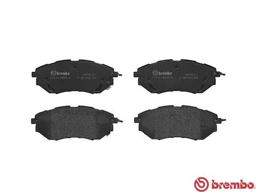 Brembo P78 017 Тормозные колодки