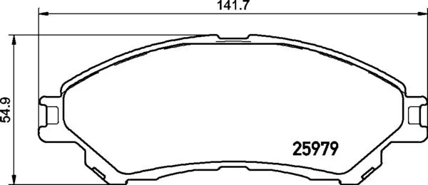 Brembo P79032 Гальмівні колодки