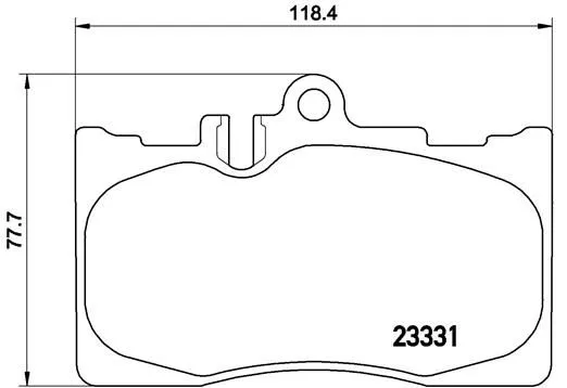 Brembo P83058 Гальмівні колодки