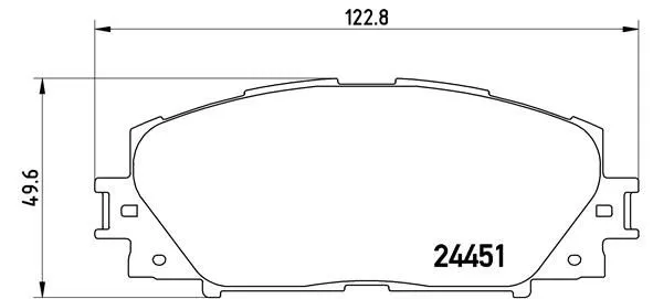 Brembo P83 106 Тормозные колодки