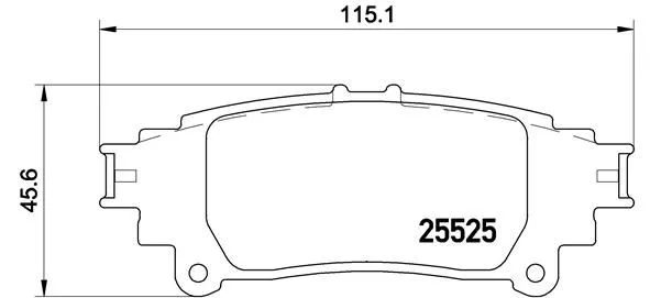 Brembo P83132 Тормозные колодки