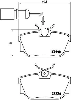 P85 059 Brembo Гальмівні колодки P85 059 Brembo Гальмівні колодки