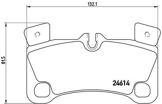 Brembo P85 103 Гальмівні колодки