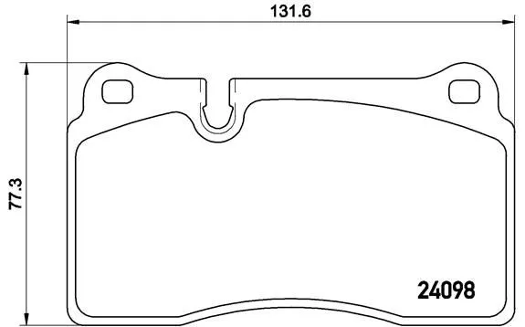 Brembo P85 110 Гальмівні колодки