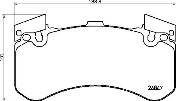 Brembo P85 136 Гальмівні колодки