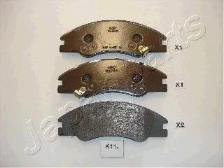 Japanparts PA-K11AF Тормозные колодки