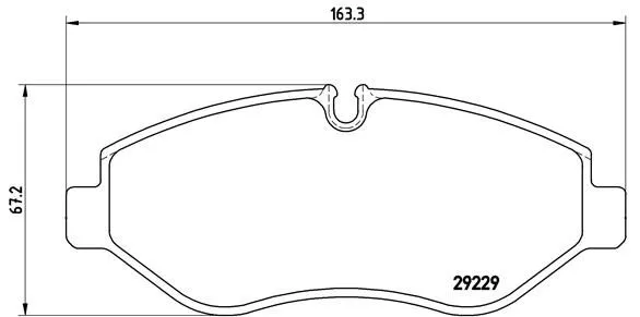 Brembo PA6 026 Тормозные колодки