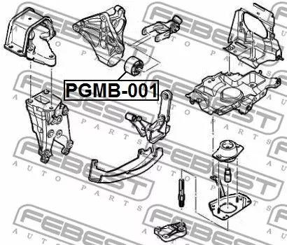 Febest PGMB-001 Подушка двигателя
